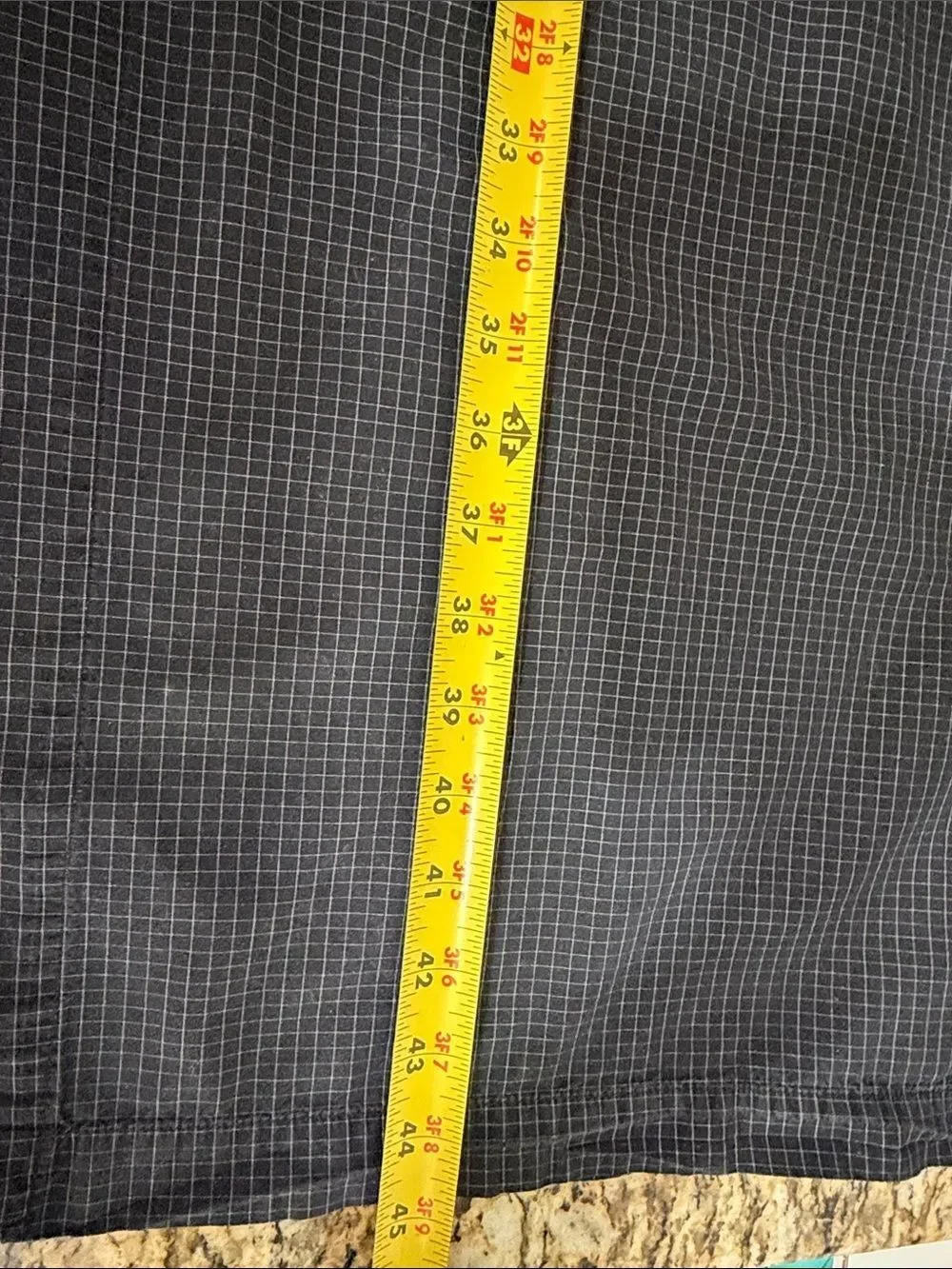 Polo Ralph Lauren Cotton Robe Black Windowpane Plaid Belted Size S/M